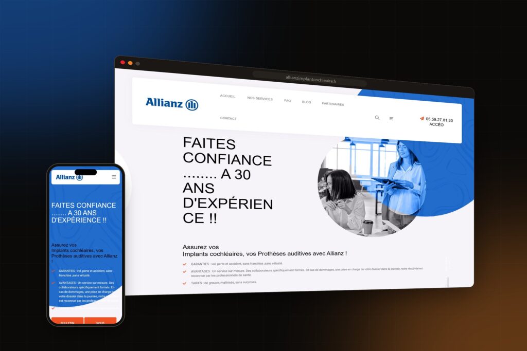Allianz Implant Cochléaire — maquette