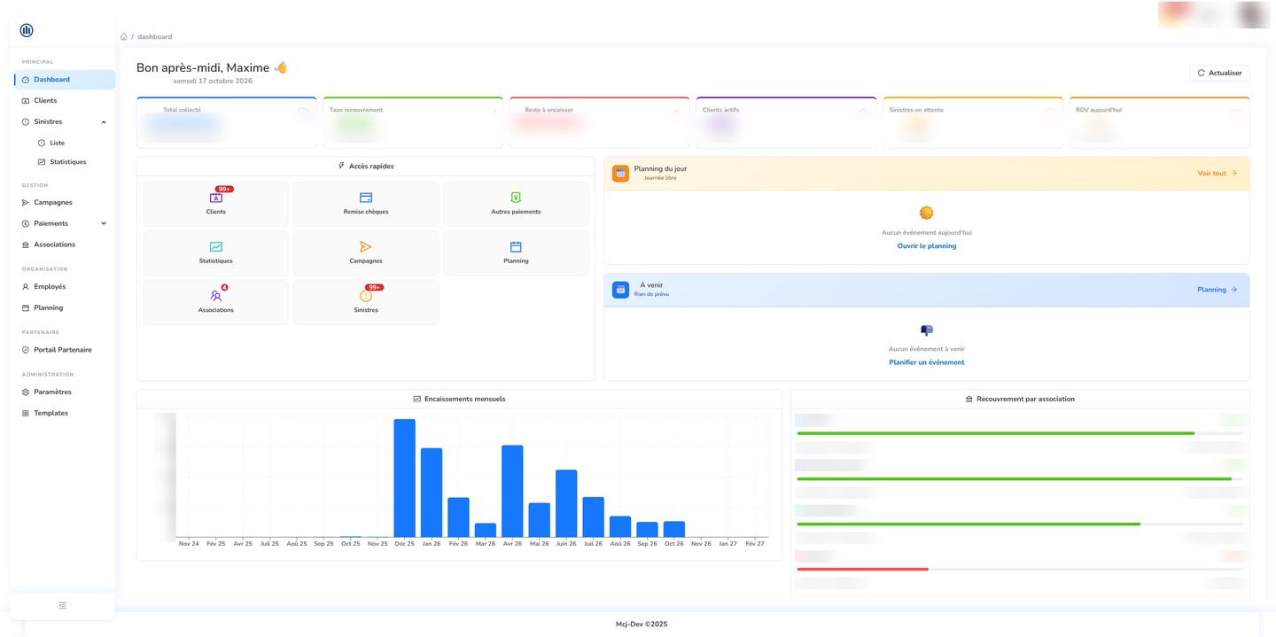 Page d’accueil du site CRM Allianz Implant Cochléaire